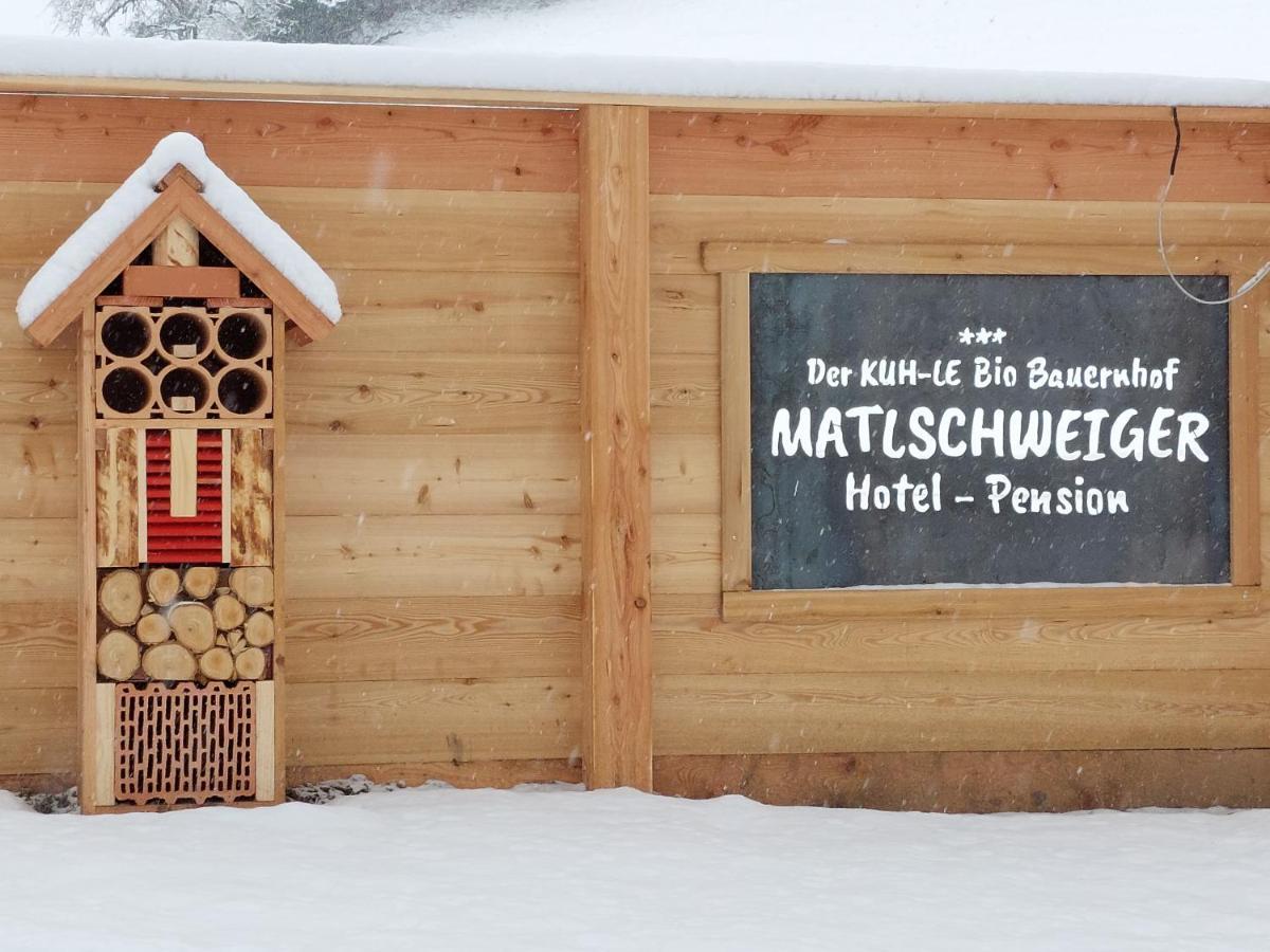 Bio-Bauernhof-Hotel Matlschweiger Lassing  Exterior foto
